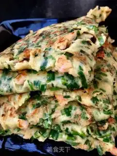 Make Shrimp omelet step 18