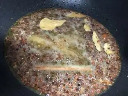 Make Mushroom beef sauce step 5