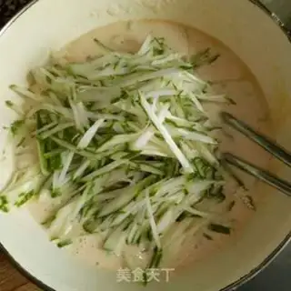 Make cucumber eggcake step 8