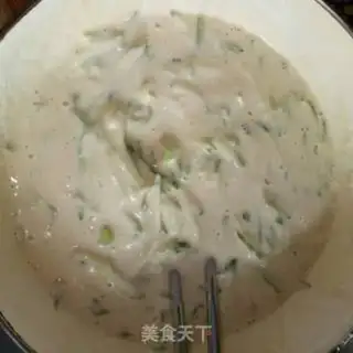 Make cucumber eggcake step 9