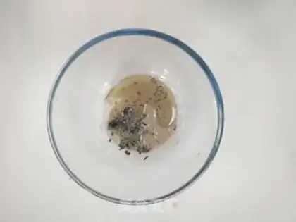 Make Black pearl milk capped mashed cake step 2