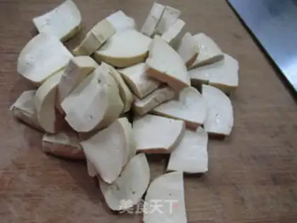 Make The broccoli fried the chicken step 1