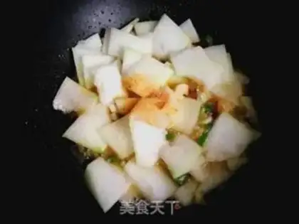 Make Clear the winter melon step 5