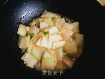 Make Clear the winter melon step 6
