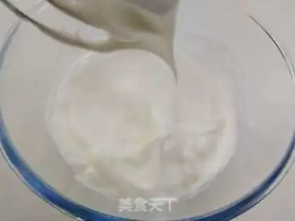 Make Black pearl milk capped mashed cake step 9