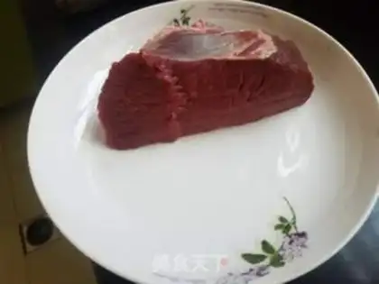 Make Cold beef step 0