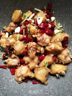 Make Spicy chicken step 4