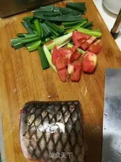 Make Red-burned fish step 1