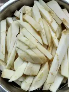 Make Onion fried eggplant step 4