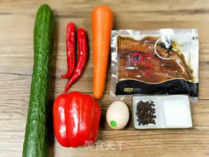 Make Eels cucumber roll step 0