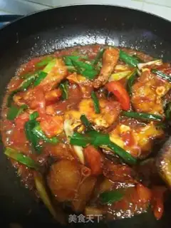 Make Red-burned fish step 4