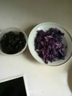 Make Creamed lavender step 1