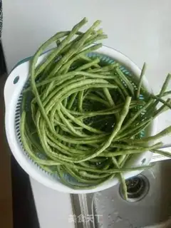 Make Cold bean horns step 0