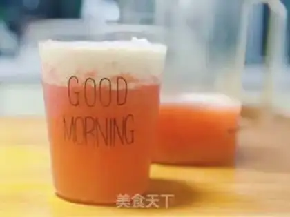Make Peach and milk step 4