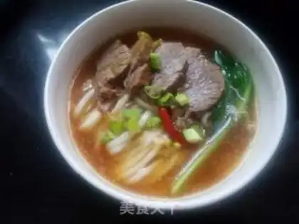 Make Old beef noodles step 7