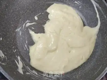 Make Black pearl milk capped mashed cake step 30