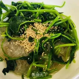 Make A spinach fan step 3