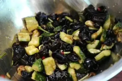 Make Mustard and cucumber step 6