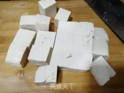 Make Sweet tofu step 1
