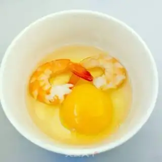 Make Shrimp steamed eggs step 3