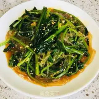 Make A spinach fan step 5