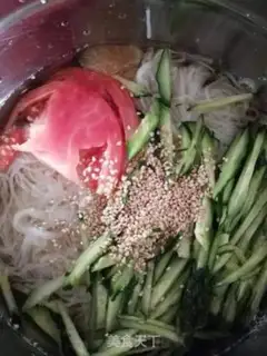Make Cold noodles step 3