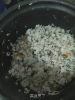 Make Corn bean rice cake step 7
