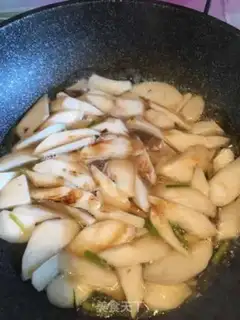 Make Onion almond mushrooms step 3