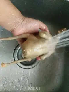 Make Steam medicine, pigeon soup step 3