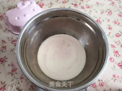 Make Watermelon pudding step 1