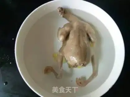Make Steam medicine, pigeon soup step 5