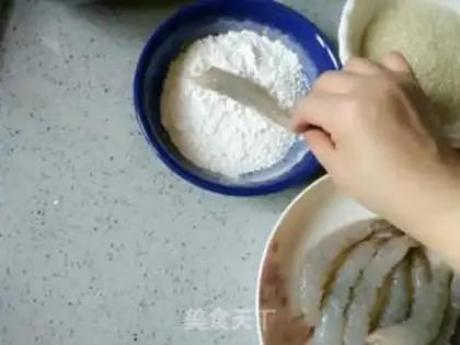Make Double sesame shrimp step 10