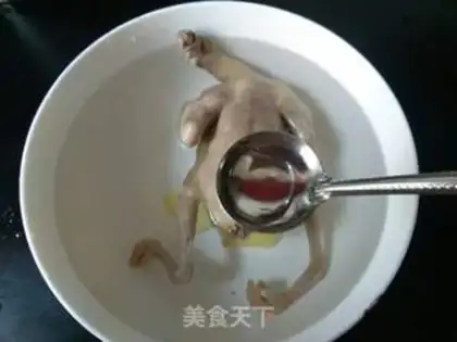 Make Steam medicine, pigeon soup step 6