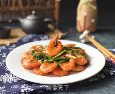 Make Garlic greasy shrimp step 12