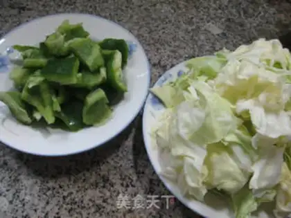 Make Pyramid and cabbage step 0