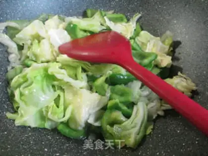 Make Pyramid and cabbage step 3