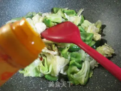 Make Pyramid and cabbage step 4