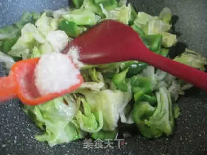 Make Pyramid and cabbage step 6
