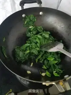 Make Clear the red potato leaves step 2