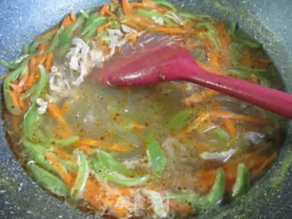 Make Pyramid carrots of gravy step 9