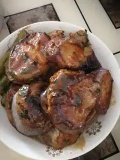 Make Cheese and pork step 1