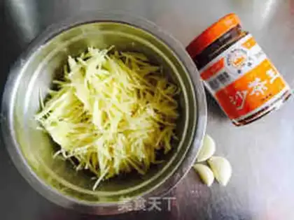 Make Sand tea with potatoes step 0