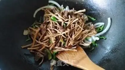 Make Tea mushrooms dry fragrance step 6