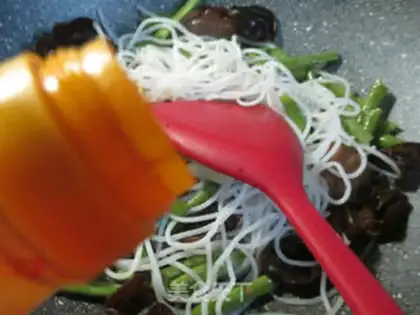 Make Blackwood bean rice powder step 3