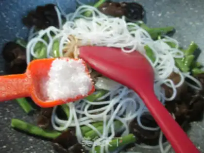 Make Blackwood bean rice powder step 5