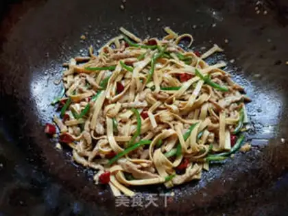Make Bean-skined meat step 6