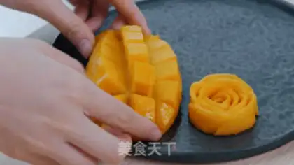 Make Mango coconut rice step 4