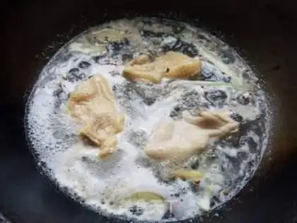 Make Frozen chicken step 1