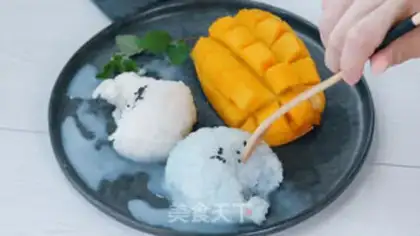 Make Mango coconut rice step 10