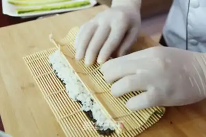 Make Mustard sushi step 3